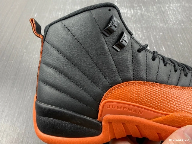 MaikeSneakers Orange Jordan Air 12 FD9101-081 Brilliant WMNS 0731
